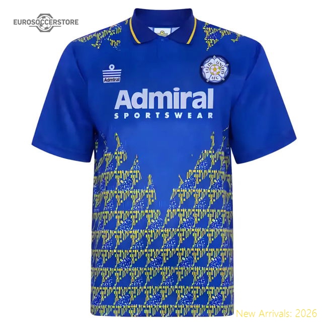 Leeds United 1993 Admiral Away Shirt (Batty 4)-Football Shirts Shop