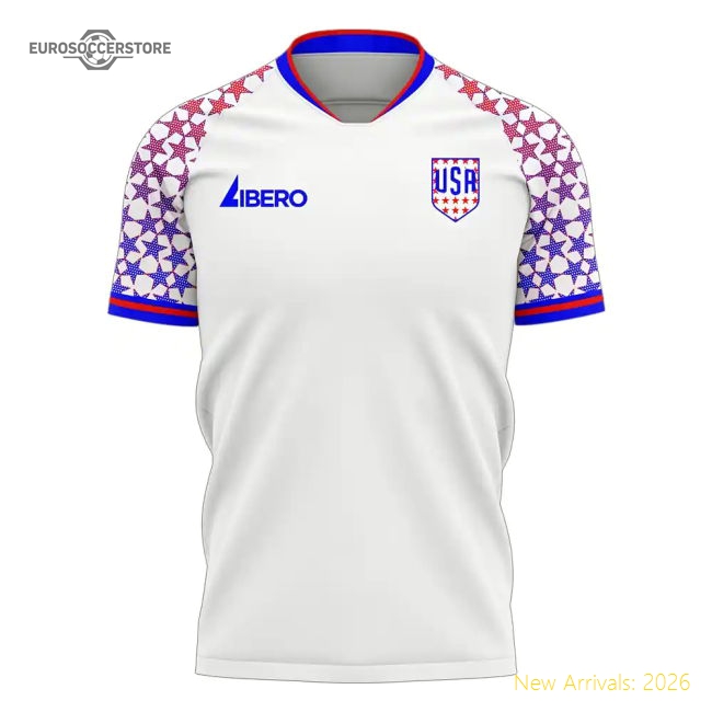 USA 2025-2026 Home Concept Football Kit (Libero) (HOWARD 1)-Football Shirts Shop