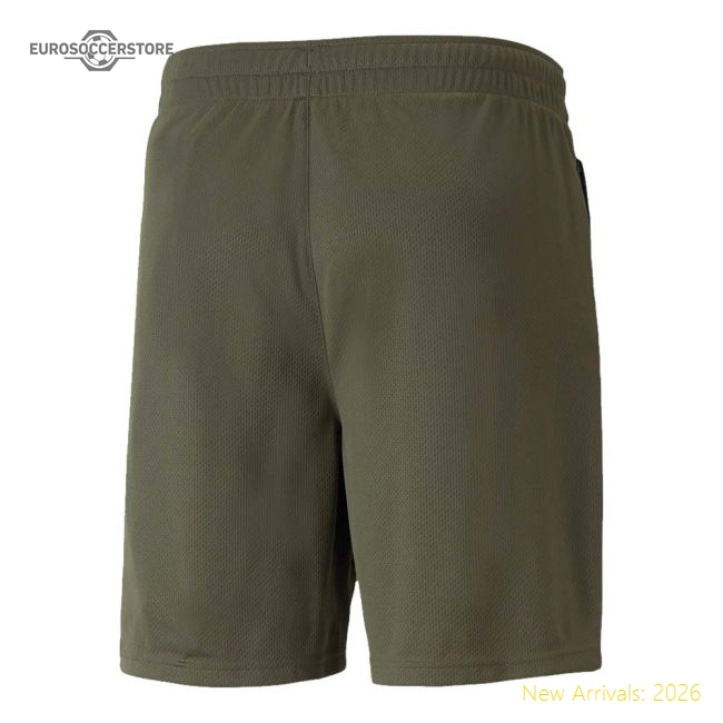 2022-2023 AC Milan Training Shorts (Dark Green)-Football Shirts Shop