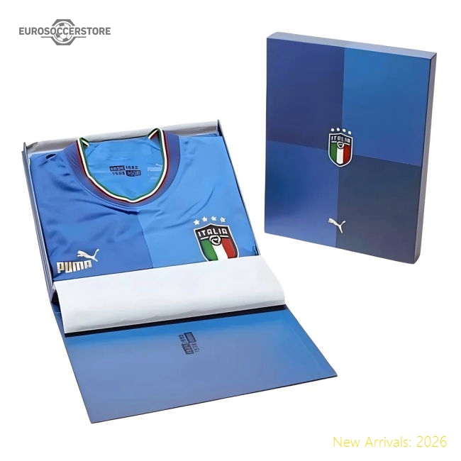 2022-2023 Italy Home Jersey Authentic with Packaging-Football Shirts Shop