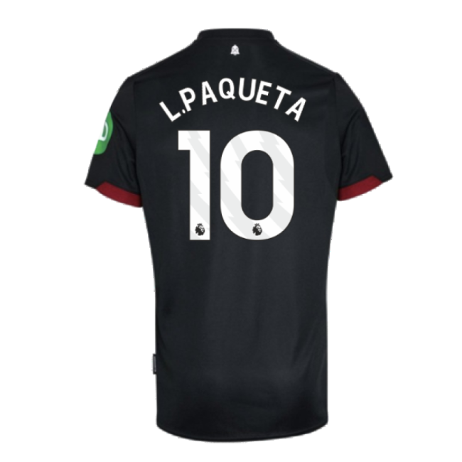 2024-2025 West Ham Away Shirt (L.Paqueta 10)-Football Shirts Shop