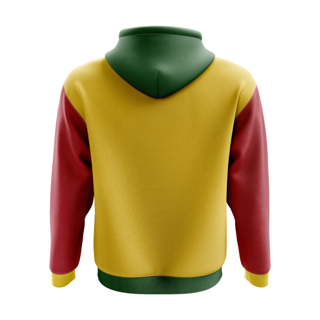 Ghana Concept Country Football Hoody (Yellow)-Football Shirts Shop