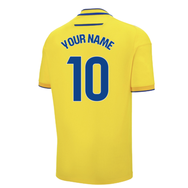 2025-2026 Cadiz Home Shirt (Your Name)-Football Shirts Shop