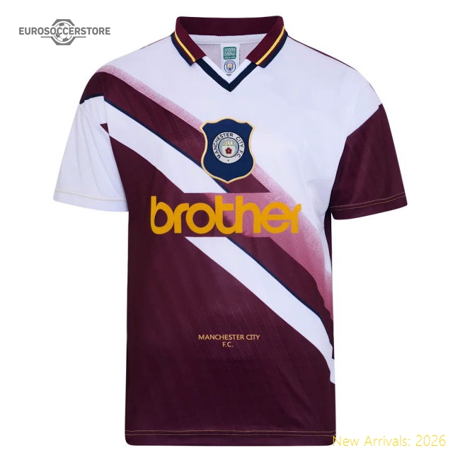 Score Draw Manchester City 1996 Away Retro Football Shirt-Football Shirts Shop