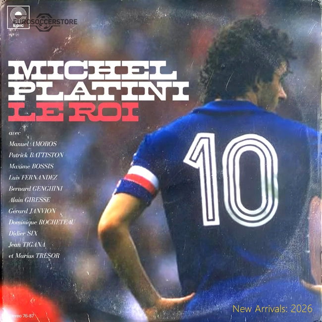 Pennarello: LPFC - Platini T-Shirt Grey-Football Shirts Shop