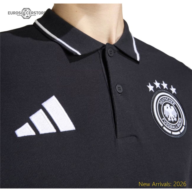 2026-2027 Germany DNA Polo Shirt (Black)-Football Shirts Shop