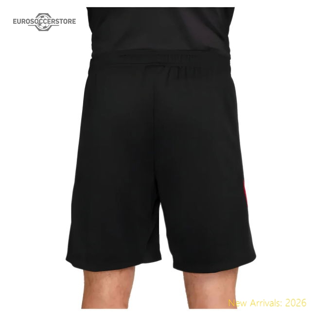 2024-2025 Liverpool Dri-FIT Strike Shorts (Black) - Kids-Football Shirts Shop