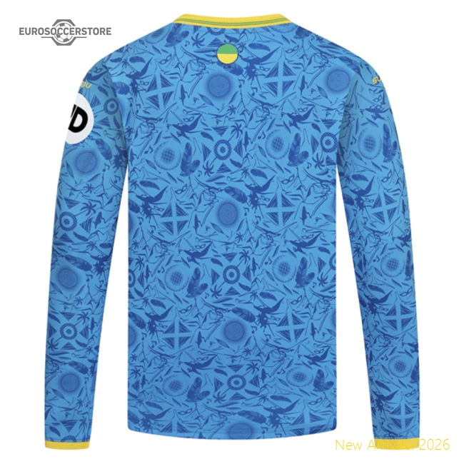 2025-2026 Wolves Long Sleeve Third Shirt (Kids)-Football Shirts Shop