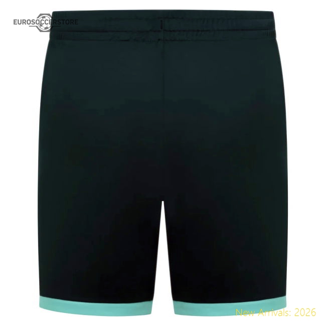 2025-2026 Wolves Away Shorts (Green)-Football Shirts Shop