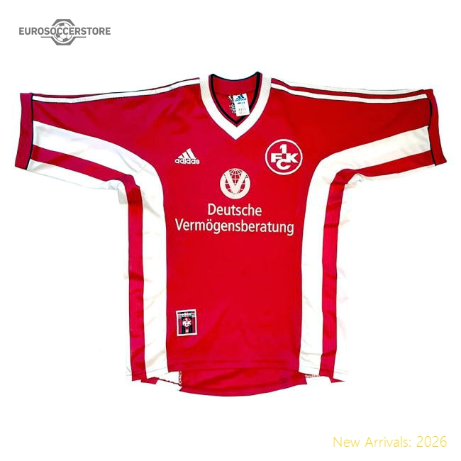 Kaiserslautern 1998-99 Home Shirt ((Good) S)-Football Shirts Shop