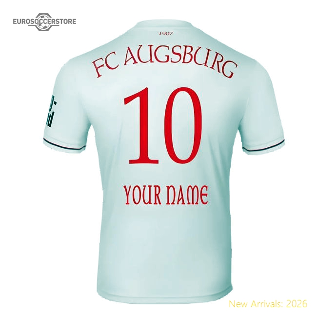 2024-2025 FC Augsburg Home Shirt (Your Name)-Football Shirts Shop