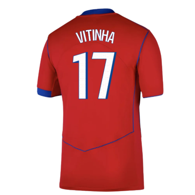 2025-2026 PSG Third Shirt (Vitinha 17)-Football Shirts Shop