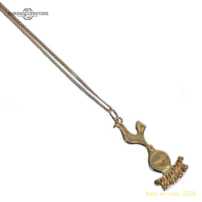 Tottenham Hotspur FC 18ct Gold Plated on Silver Pendant & Chain-Football Shirts Shop