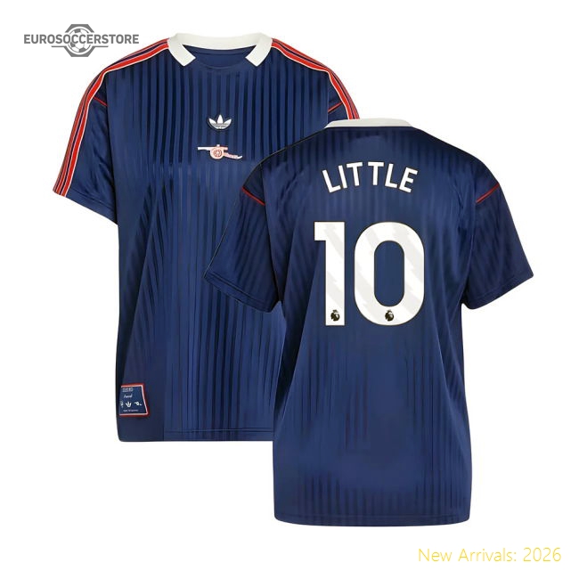 Arsenal Terrace Icons Shirt (Navy) (Little 10)-Football Shirts Shop