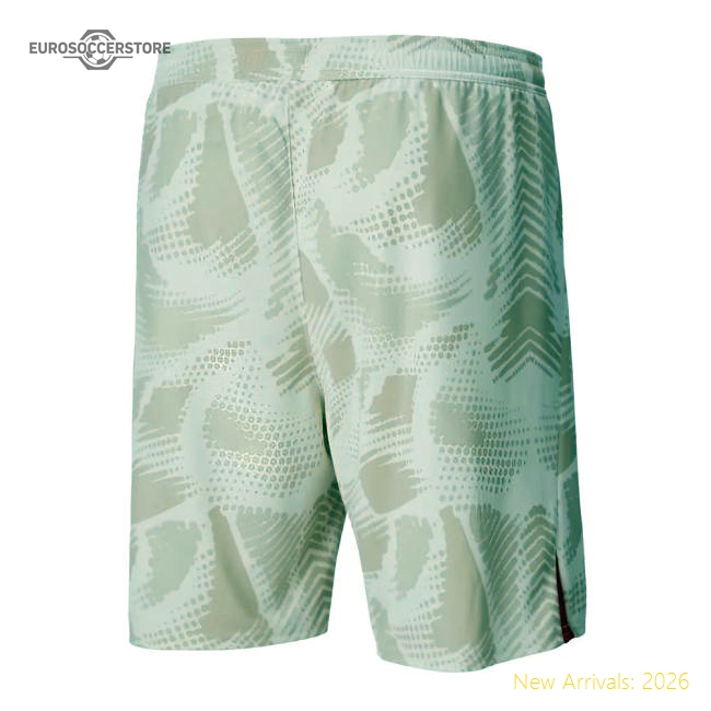 2024-2025 Man City Away Goalkeeper Shorts (Alpine Snow)-Football Shirts Shop