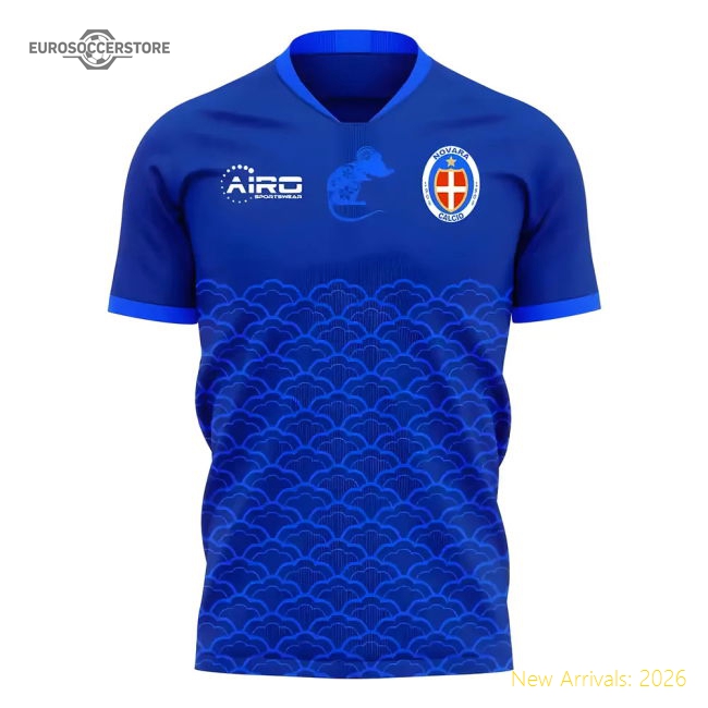 Novara 2025-2026 Home Concept Football Kit (Airo)-Football Shirts Shop