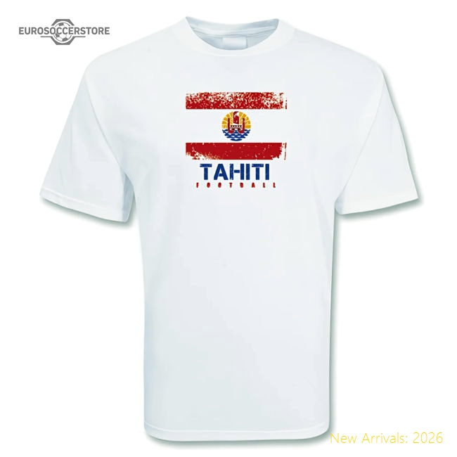Tahiti Football T-shirt-Football Shirts Shop