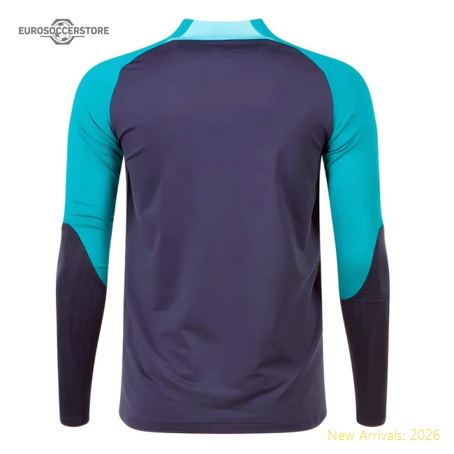 2023-2024 Barcelona Drill Top (Thunder)-Football Shirts Shop