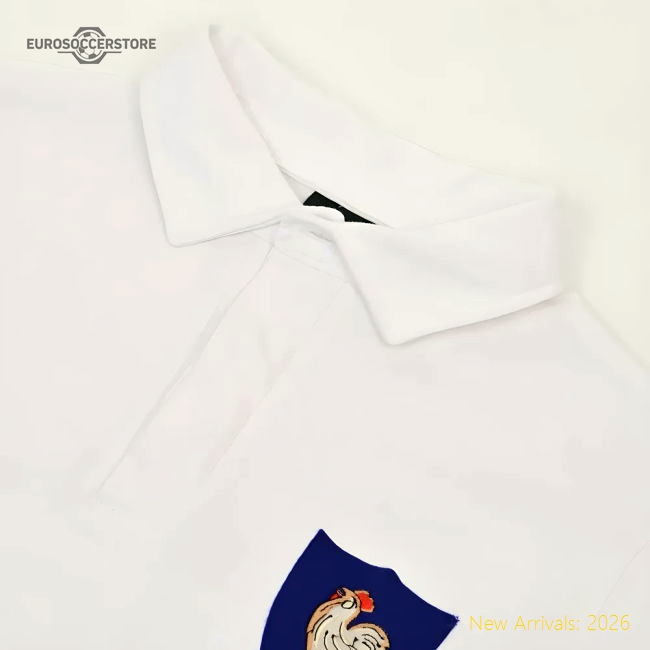 France 1972 Away Vintage Rugby Shirt-Football Shirts Shop