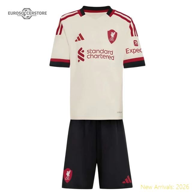 2025-2026 Liverpool Away Mini Kit-Football Shirts Shop