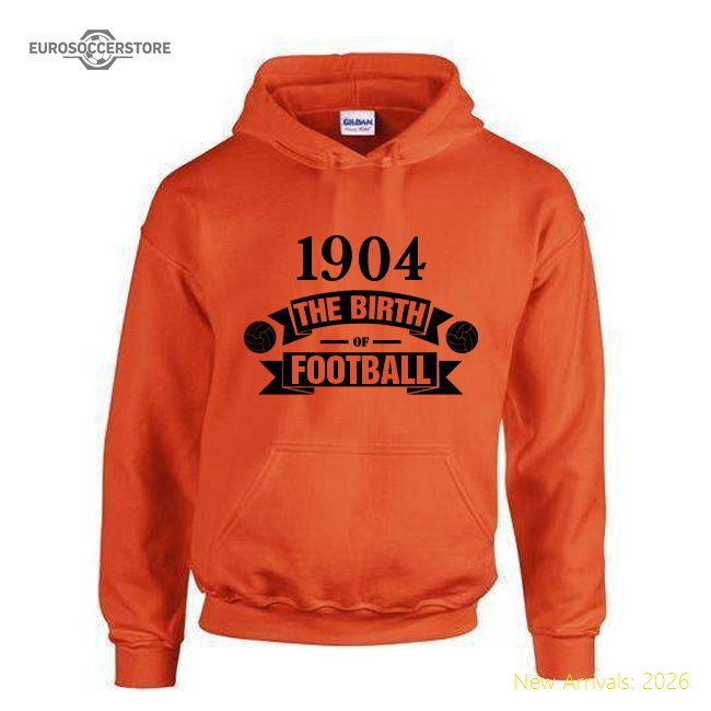 Hull City Birth Of Football Hoody (orange)-Football Shirts Shop