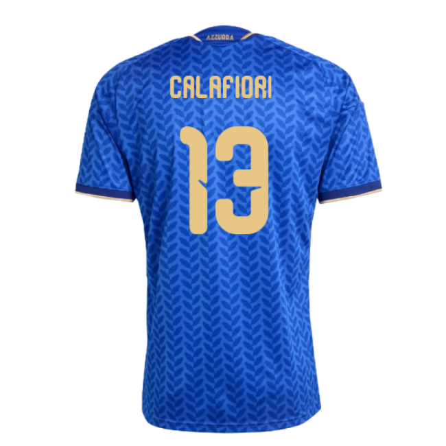 2026-2027 Italy Home Shirt (Calafiori 13)-Football Shirts Shop