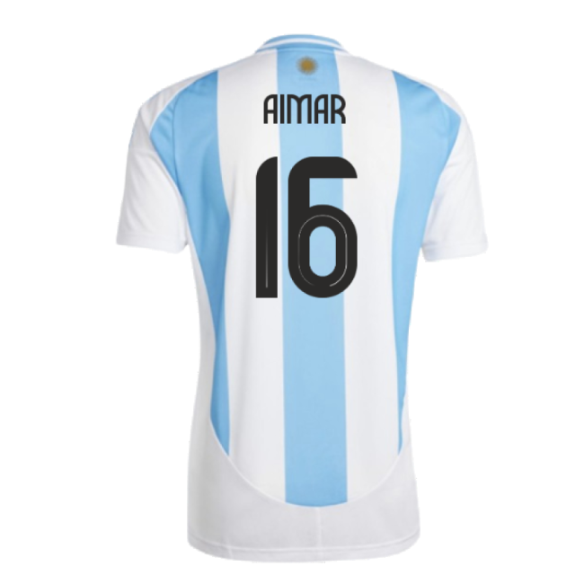 2024-2025 Argentina Home Shirt (AIMAR 16)-Football Shirts Shop