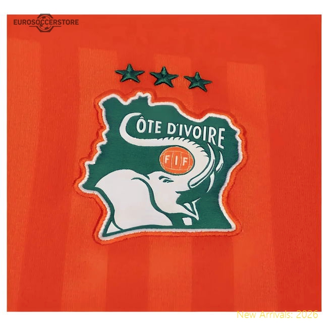 2023 Ivory Coast Home AFCON Winner Shirt-Football Shirts Shop