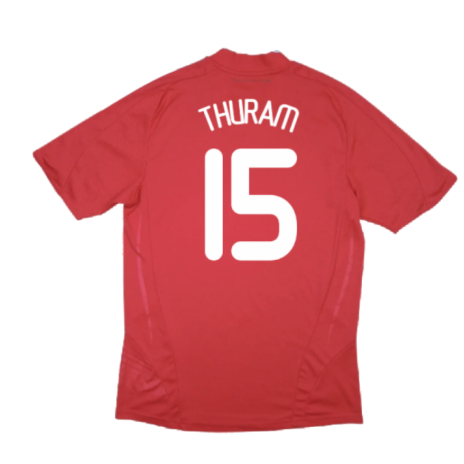 France 2008-10 Away Shirt ((Excellent) XL) (Thuram 15)-Football Shirts Shop