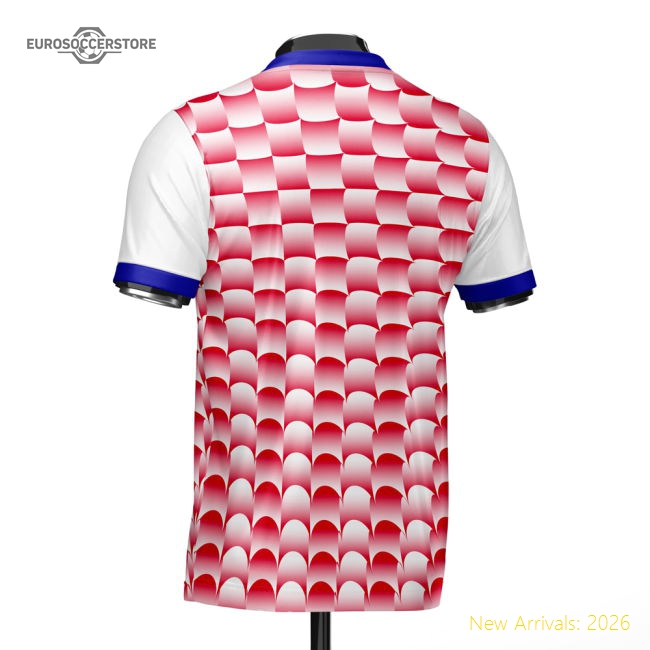 Croatia Heritage Football Jersey Red (Wolvate) Adult Short Sleeve-Football Shirts Shop