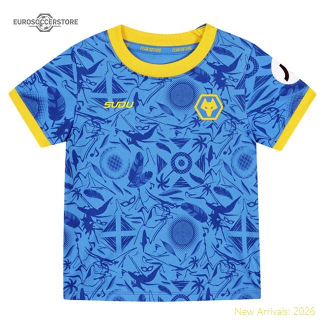 2025-2026 Wolves Third Baby Kit-Football Shirts Shop