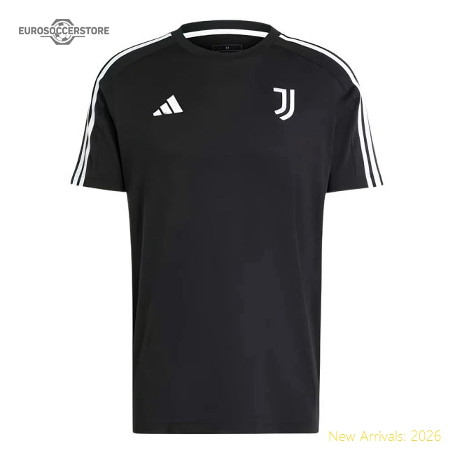 2024-2025 Juventus DNA Tee (Black) (Your Name)-Football Shirts Shop