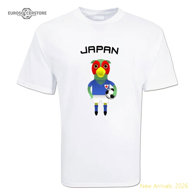 Japan Mascot Soccer T-shirt-Football Shirts Shop