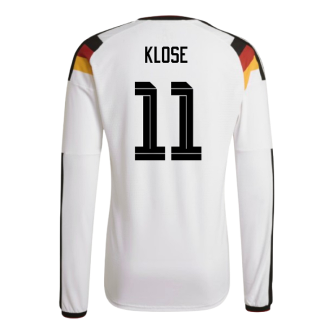 2026-2027 Germany Authentic Long Sleeve Home Shirt (Klose 11)-Football Shirts Shop