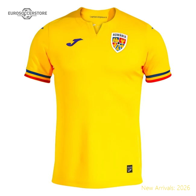 2023-2024 Romania Home Shirt-Football Shirts Shop