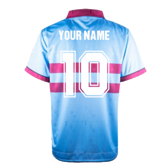 1995-1996 West Ham Away Retro Shirt (Your Name)-Football Shirts Shop