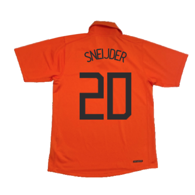 Holland 2006-08 Home Shirt (M) ((Good) M) (Sneijder 20)-Football Shirts Shop