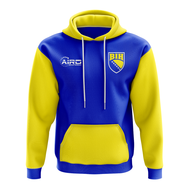 Bosnia Herzegovina Concept Country Football Hoody (Blue)-Football Shirts Shop