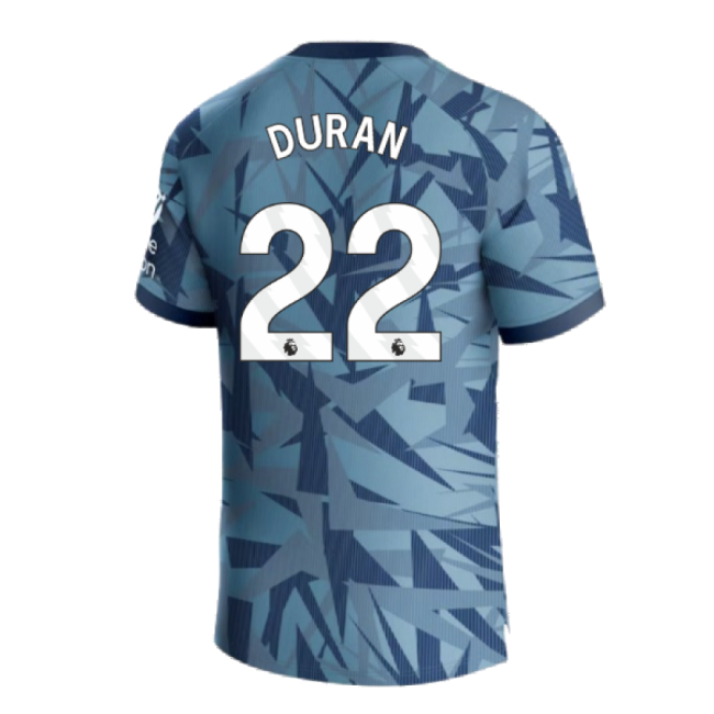 2023-2024 Aston Villa Third Shirt (Duran 22)-Football Shirts Shop