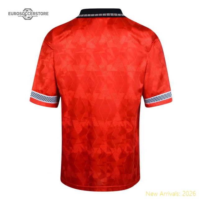 Score Draw England World Cup 1990 Away Shirt (Gascoigne 19)-Football Shirts Shop