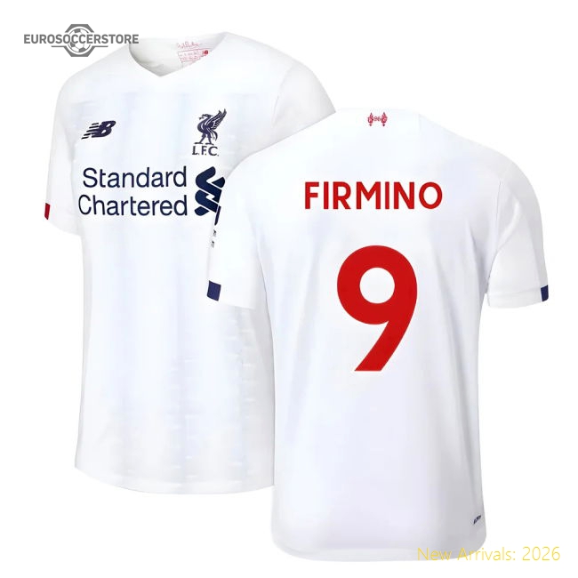 2019-2020 Liverpool Away Football Shirt (FIRMINO 9)-Football Shirts Shop