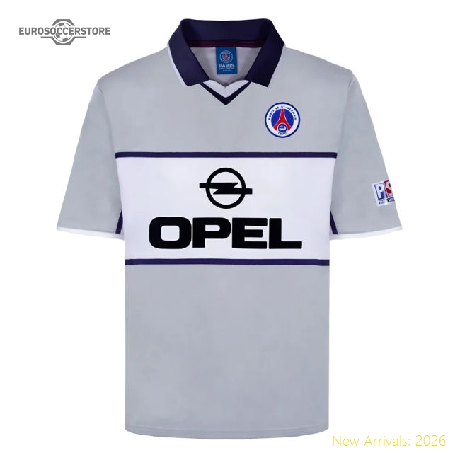 PSG 2000 Paris Saint Germain Away Shirt (RONALDINHO 10)-Football Shirts Shop