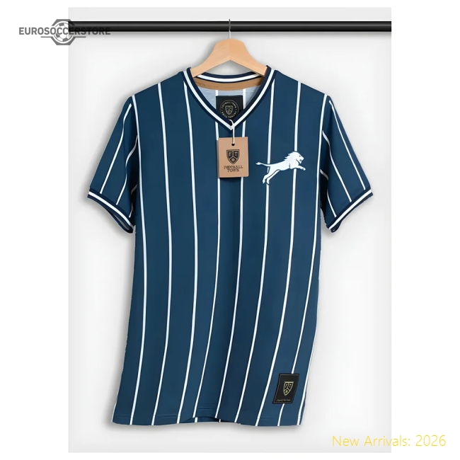 Millwall The Leaping Lion Home Retro Football Shirt-Football Shirts Shop