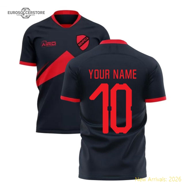 2025-2026 Benfica Away Concept Football Shirt (Your Name)-Football Shirts Shop