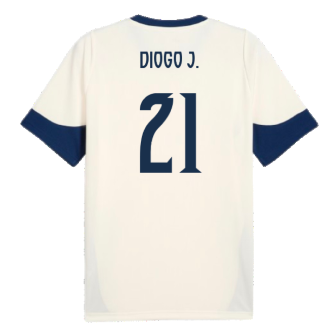 2025-2026 Portugal Training Jersey (Sugared Almond) (Diogo J. 21)-Football Shirts Shop