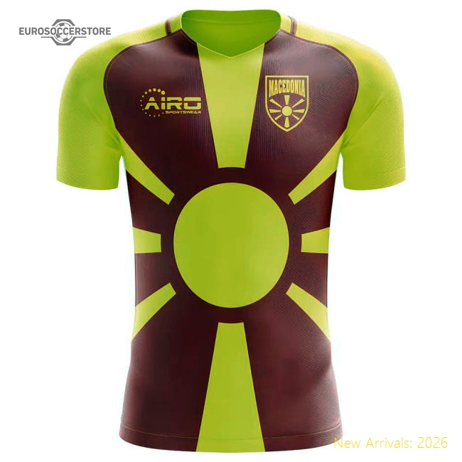 2025-2026 Macedonia Home Concept Football Shirt - Womens-Football Shirts Shop