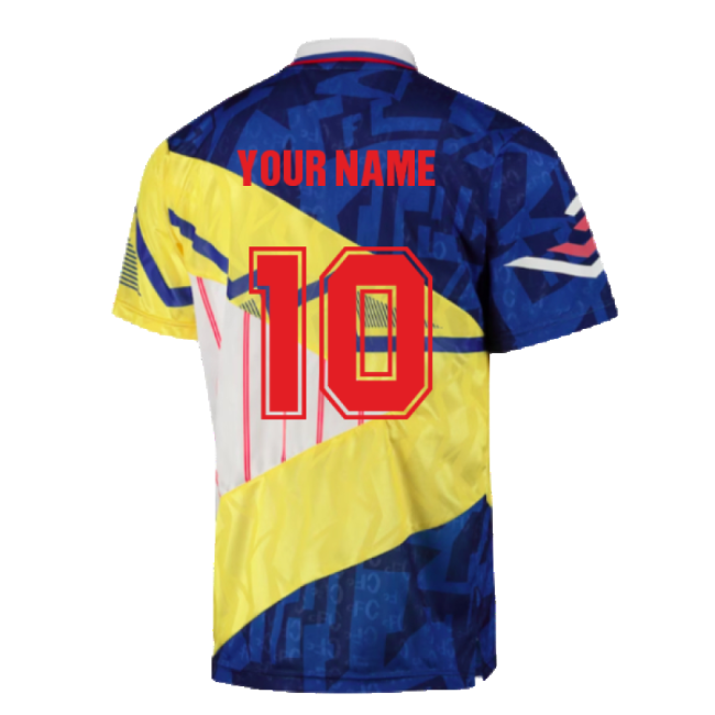 Chelsea 1992 Mash Up Retro Football Shirt (Your Name)-Football Shirts Shop