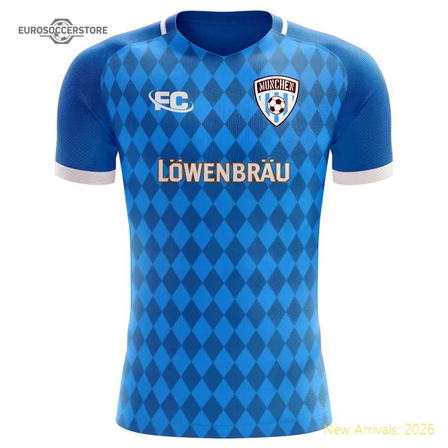 2018-2019 Munich 1860 Fans Culture Home Concept Shirt - Kids-Football Shirts Shop
