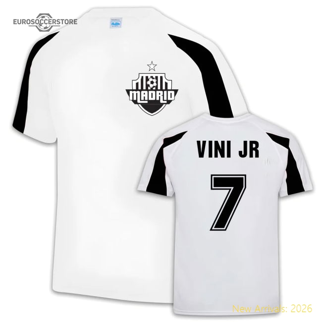 Real Madrid Sports Training Jersey (Vinicius Junior 7)-Football Shirts Shop