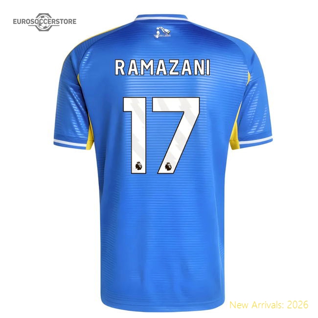 2025-2026 Leeds Away Shirt (Ramazani 17)-Football Shirts Shop